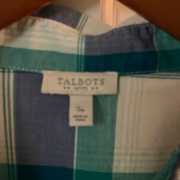 Talbots Plaid Button-Up (SP) - Picture 2 of 8
